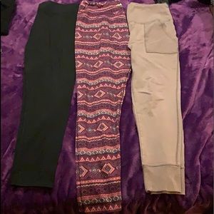 Aerie & Hollister Legging Bundle 3 Pack